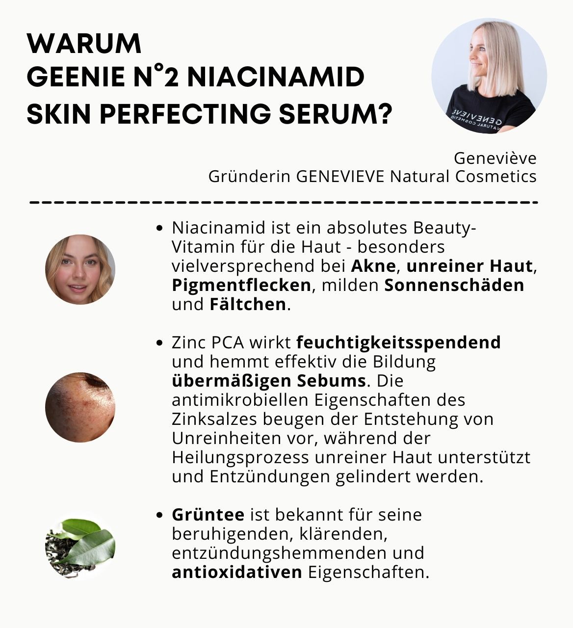 GENEVIEVE - GEENIE N°2 Niacinamid Skin Perfecting Serum