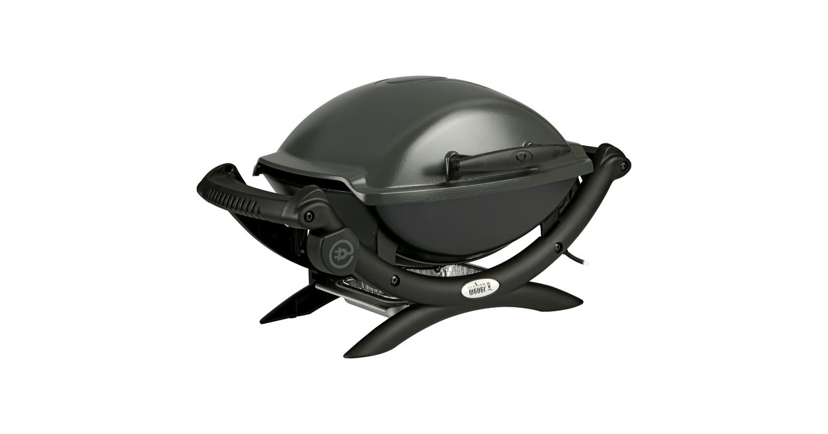 WeberQ 1400 elektrische barbecue  (Grijs)
