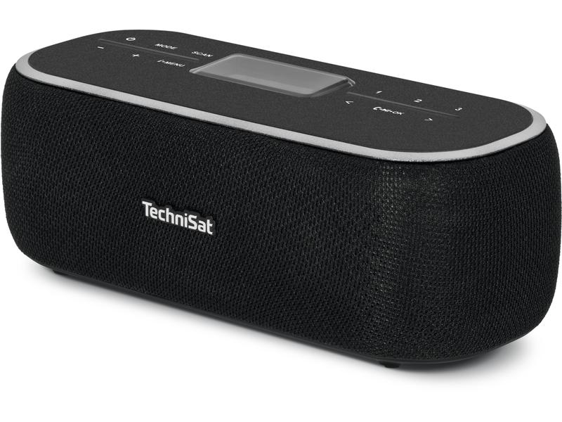 Technisat DigitRadio BT 1 Schwarz Bluetooth-Lautsprecher mit DAB  Digitalradio