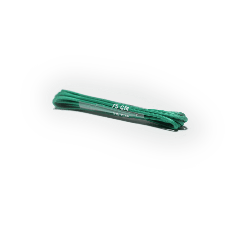 Lacets Vert-Lacets vert pour chaussures de ville 75 cm