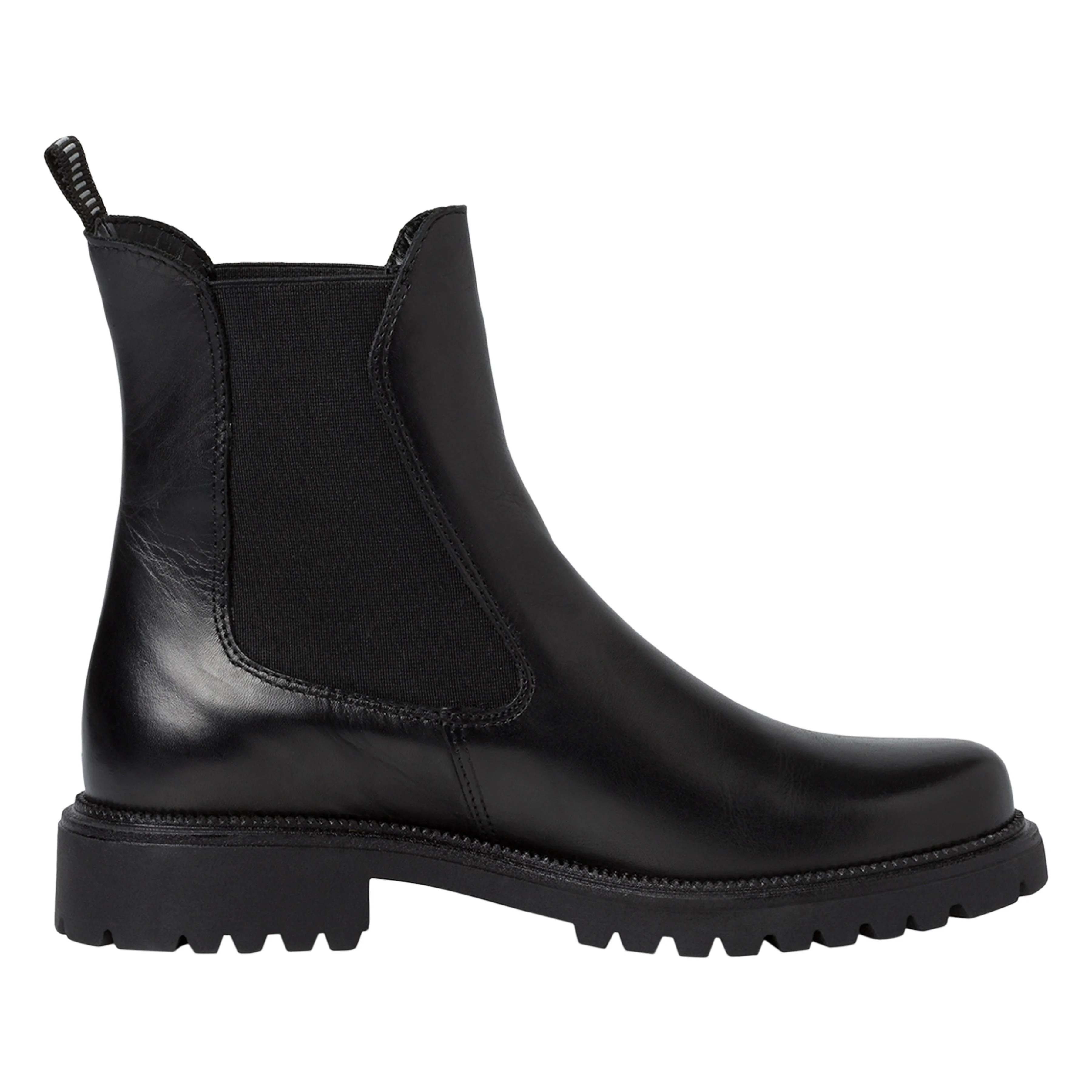 Bottine cuirchelsea | Noir