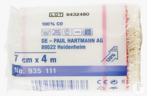 Hartmann Tensocrêpe 7cmx4m 1 Pièce (9351116)