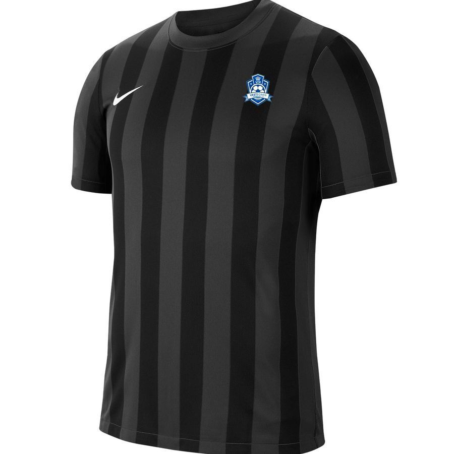 Nike Maillot DF Striped Division IV - Gris/Noir/Blanc