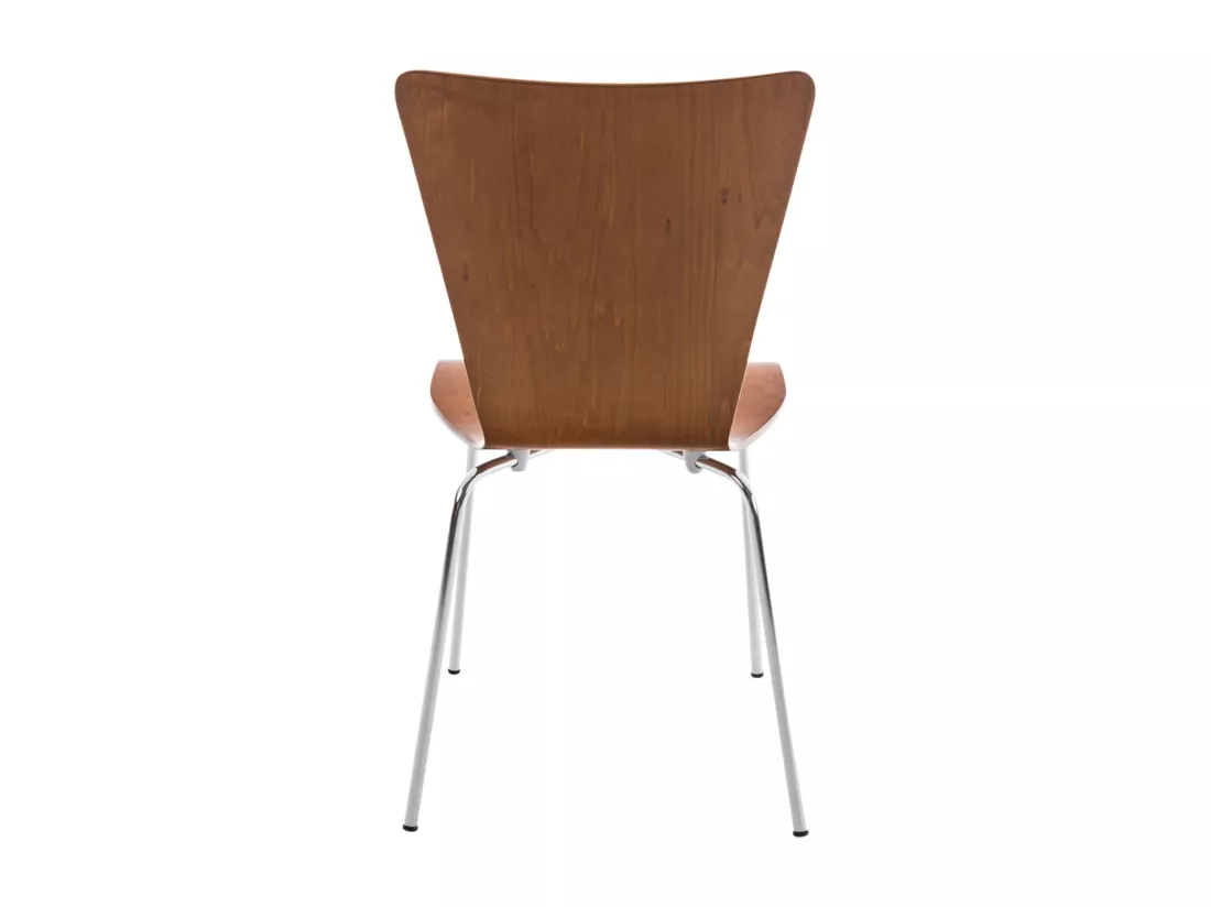 Chaise de conférence - Bois - Marron - Aaron