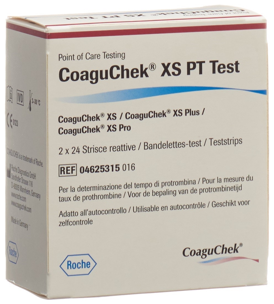 COAGUCHEK Teststreifen 24 Stk