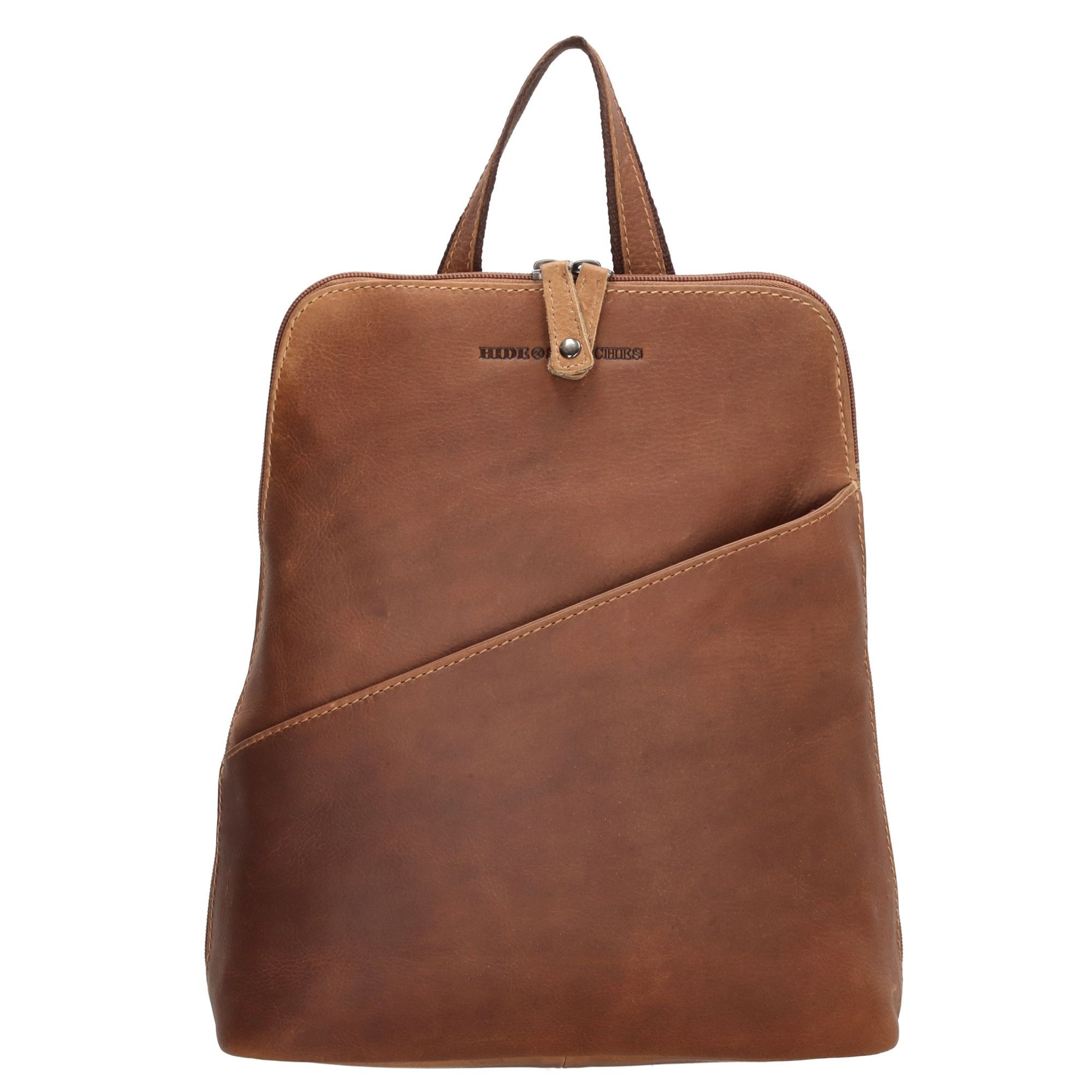 Hide & Stitches Japura Rugzak Cognac