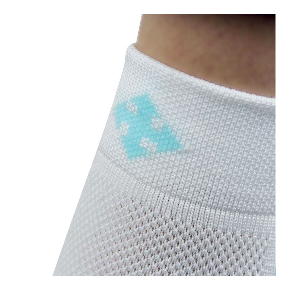 Raidlight MIX COOLMAX - Chaussettes Femme white/ice blue