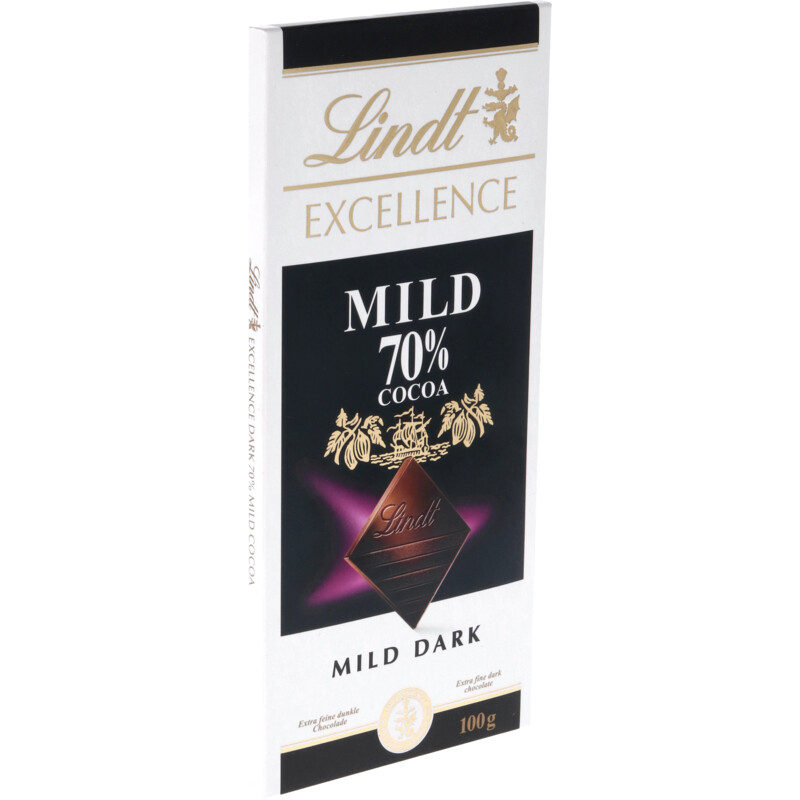 Lindt Excellence 70% mild pure chocolade