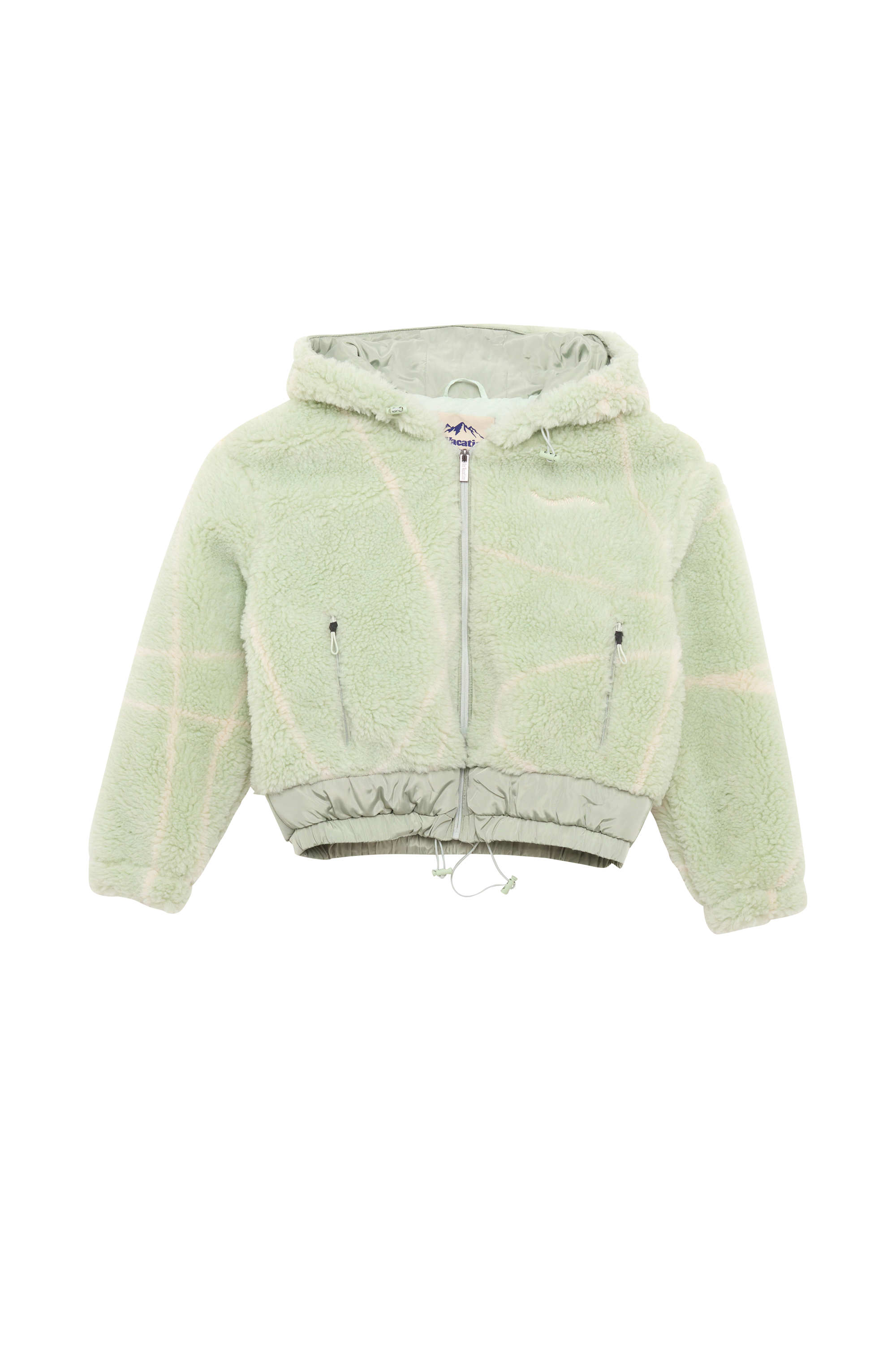 ON VACATION veste Swirls Ladies Sherpa Jacket - Sage Vert