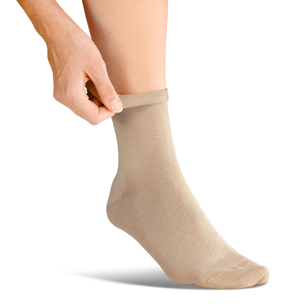 Zubehör - Socken Klimasocken beige