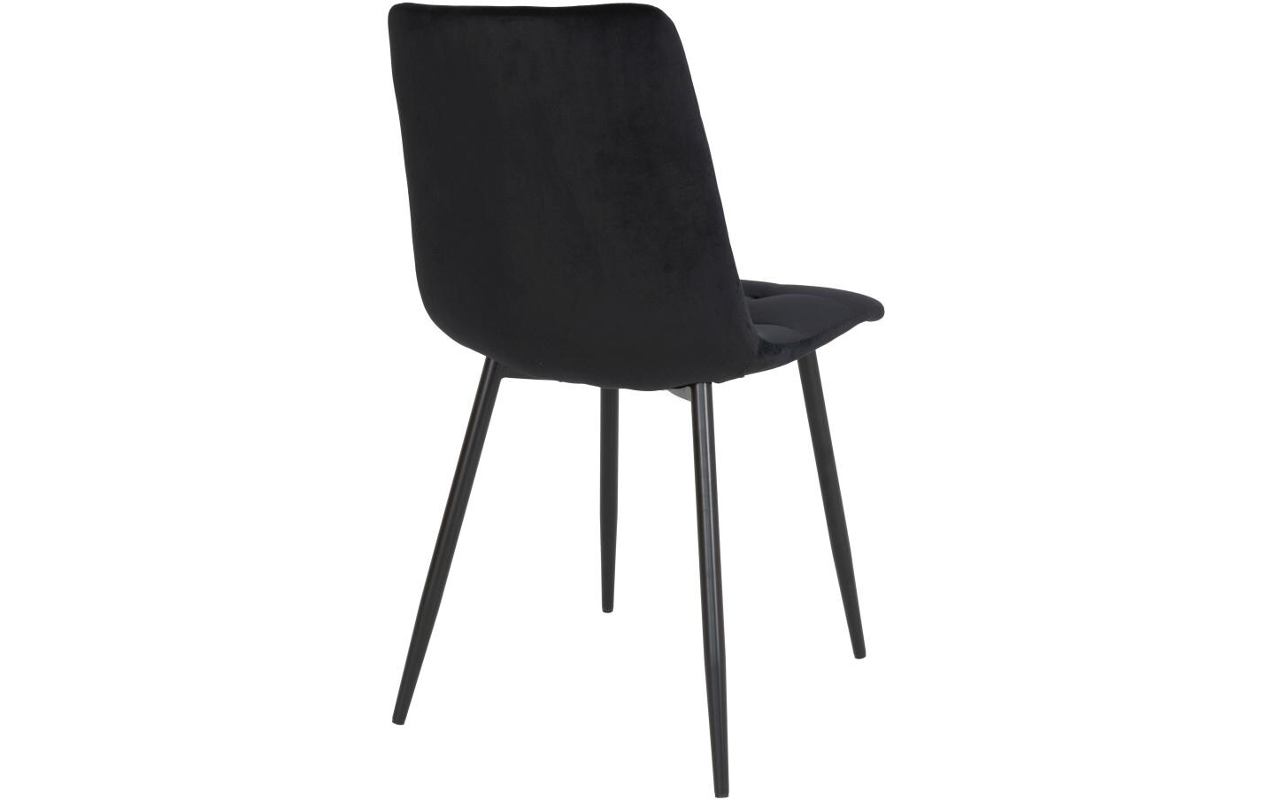 Stuhl Middelfart 2 Stück, 86 x 55 cm, Schwarz<br>Stabile Esszimmerstühle
