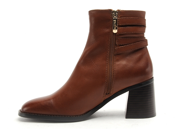 Regarde le ciel boots bottine talons femme sisko 02 marron