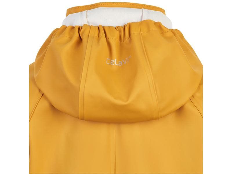 CeLaVi Regen-Overall Mineral Yellow Gr. 110 Praktischer und strapazierfähiger Regenanzug mit reflektierenden Details