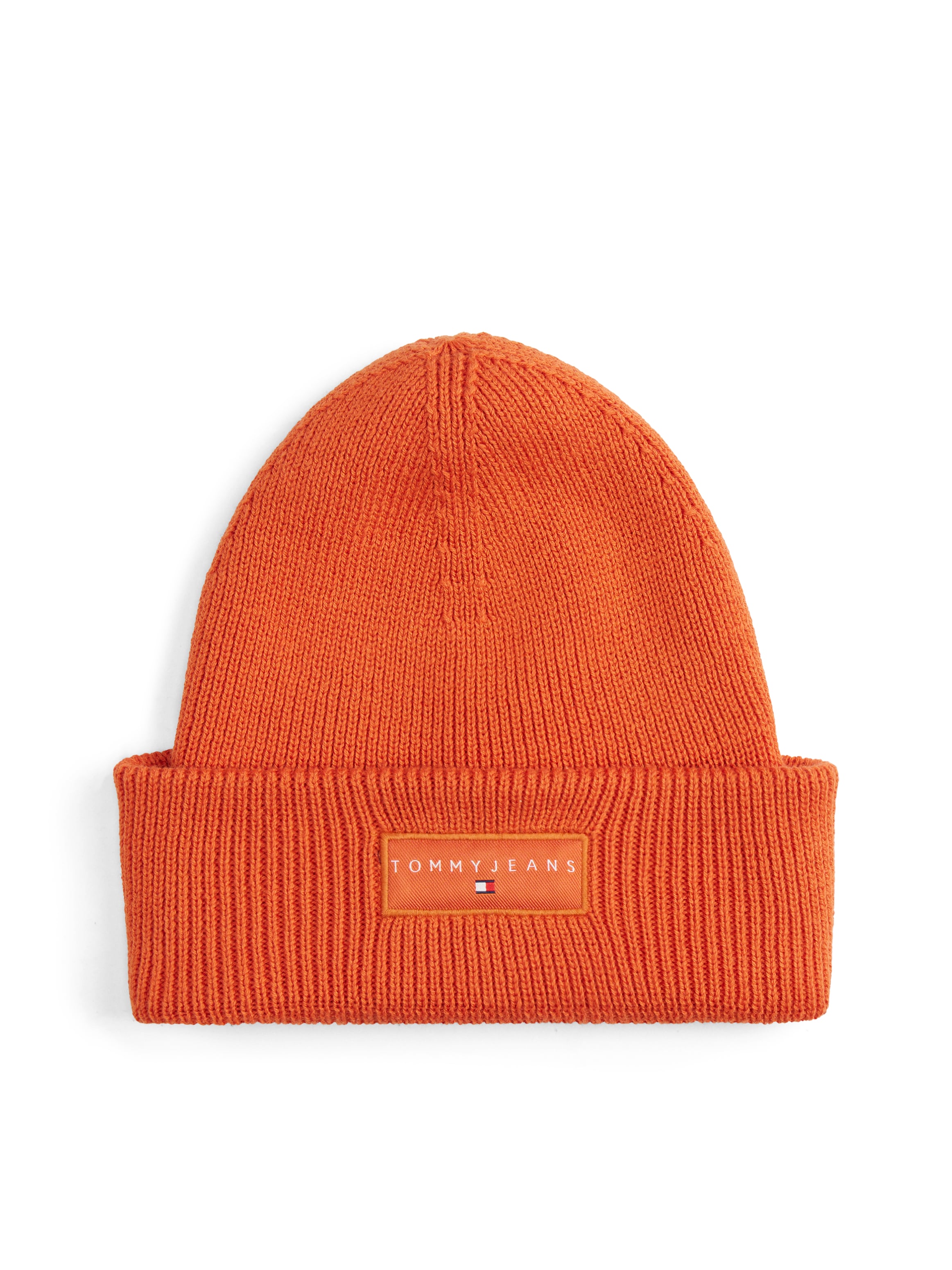 Tommy Jeans Beanie »TJM LINEAR«, in Grobstrick, mit Umschlag