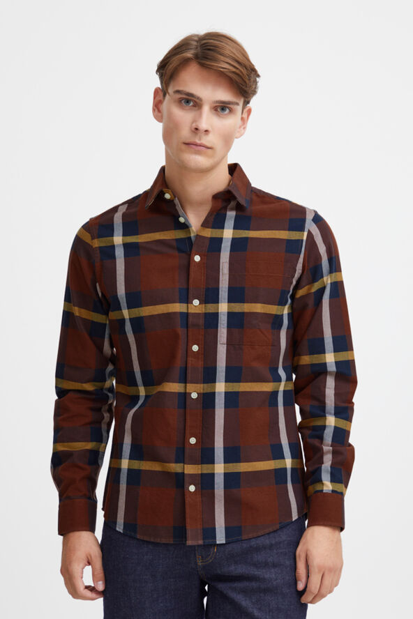 Casual Friday CFANTON LS checked oxford shirt 191235