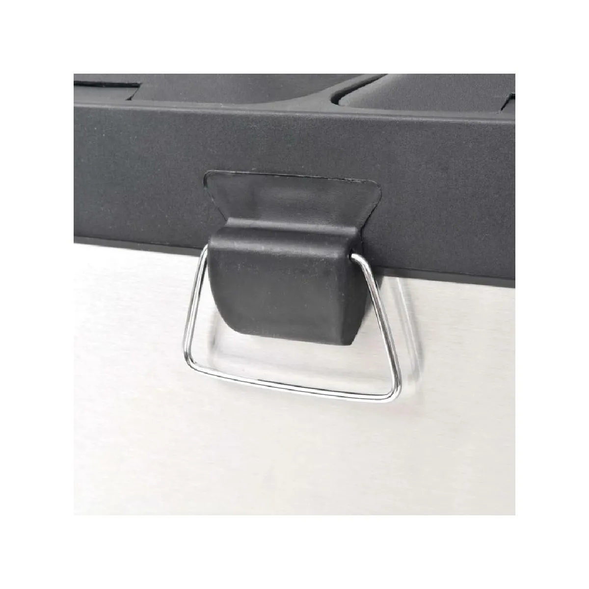 VENTE-UNIQUE Poubelle acier inoxydable 36L