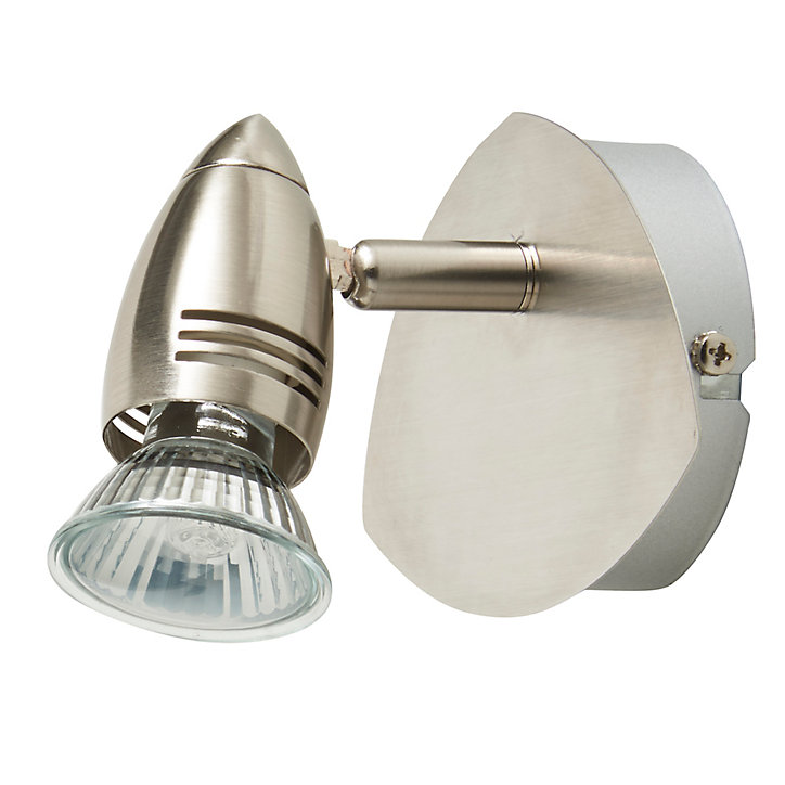 Spot patère Aspis métal chrome GU10 50 W