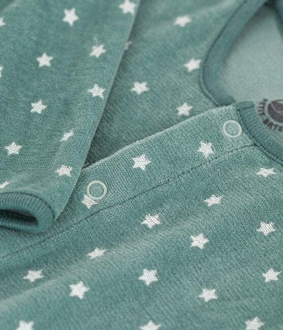 Pyjama bébé étoiles en velours