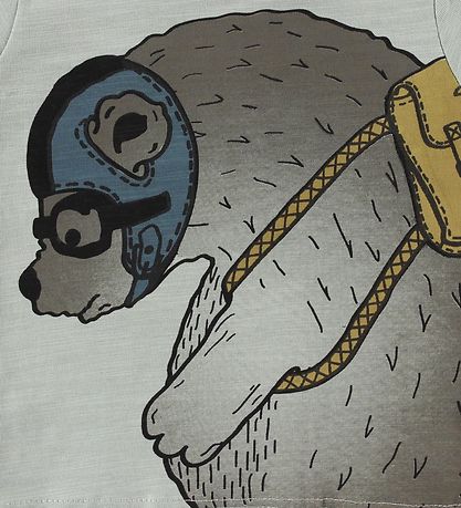 En Fant Pullover - Hellblau m. Tragen