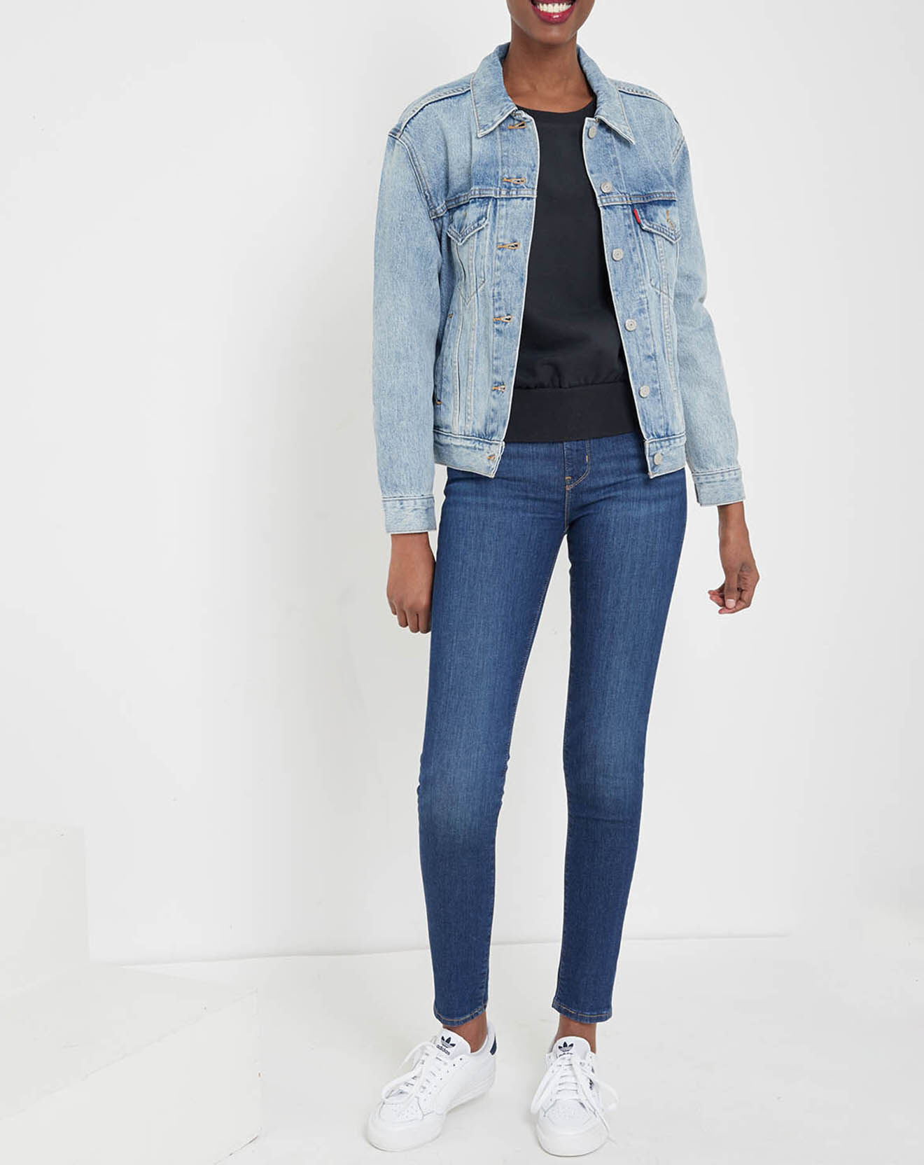 Levi's® Jean 721 Hi Rise Skinny bleu