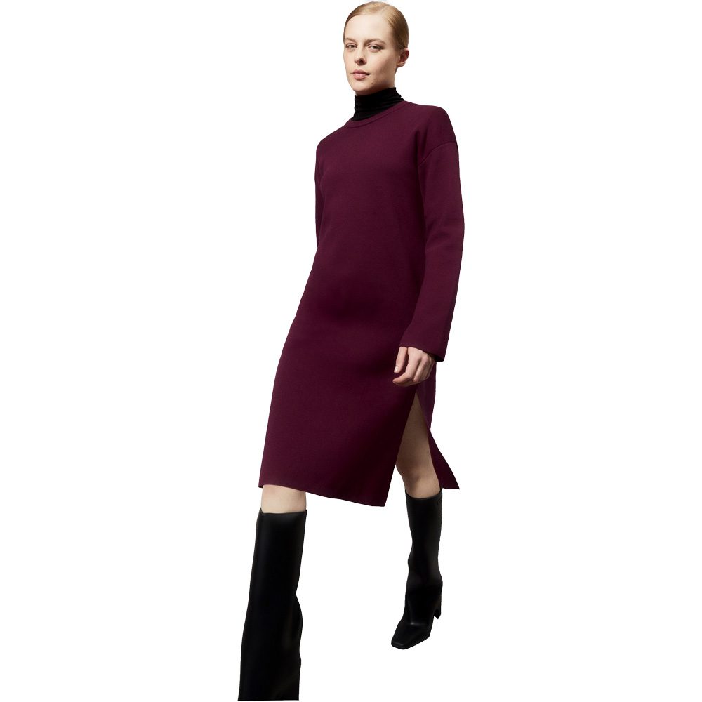 Armedangels Rosanniaas Strickkleid Damen cranberry juice