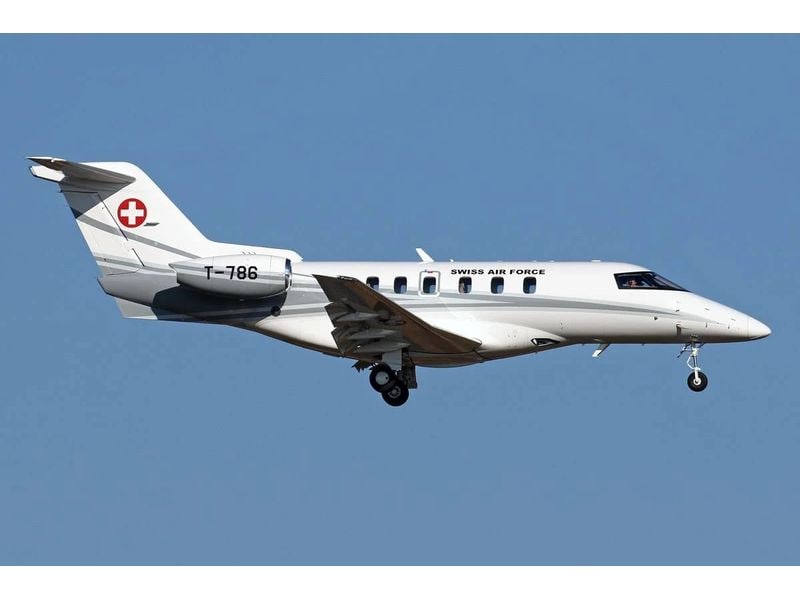 ACE PC-24 Bundesrat-Jet Swiss Air Force 1:72 Militärflugzeug Modell