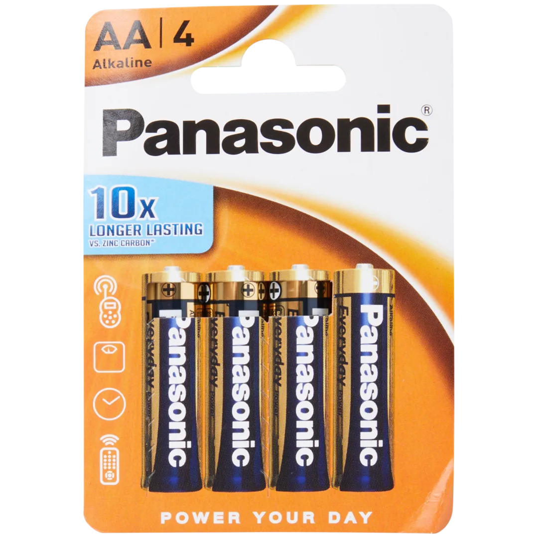 Panasonic batterijen AA 4 stuks