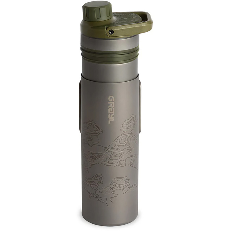 Grayl UltraPress Purifier Titanium Wasserfilter Flasche