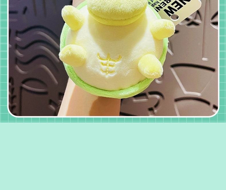 het gebeurt - Turtle Pluche Tashanger Sleutelhanger