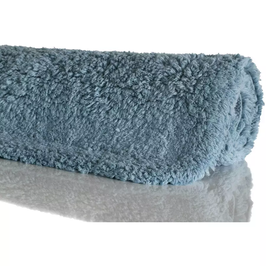 Wecon home basics Badteppich Ole grau blau