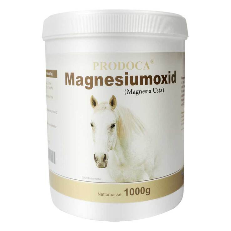 Magnesiumoxid Pulver vet. (für Tiere), 1000 g