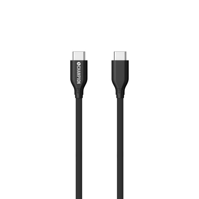 Champion USB-C Kabel 60W 2m Sort