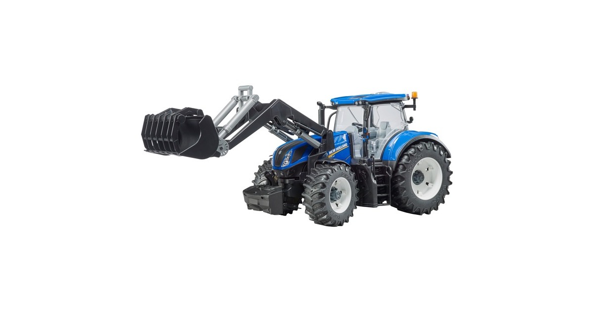 bruderNew Holland T7.315 tractor met voorlader Modelvoertuig  (03121)