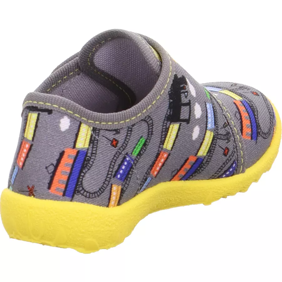 superfit Hausschuh Spotty grau (mittel)
