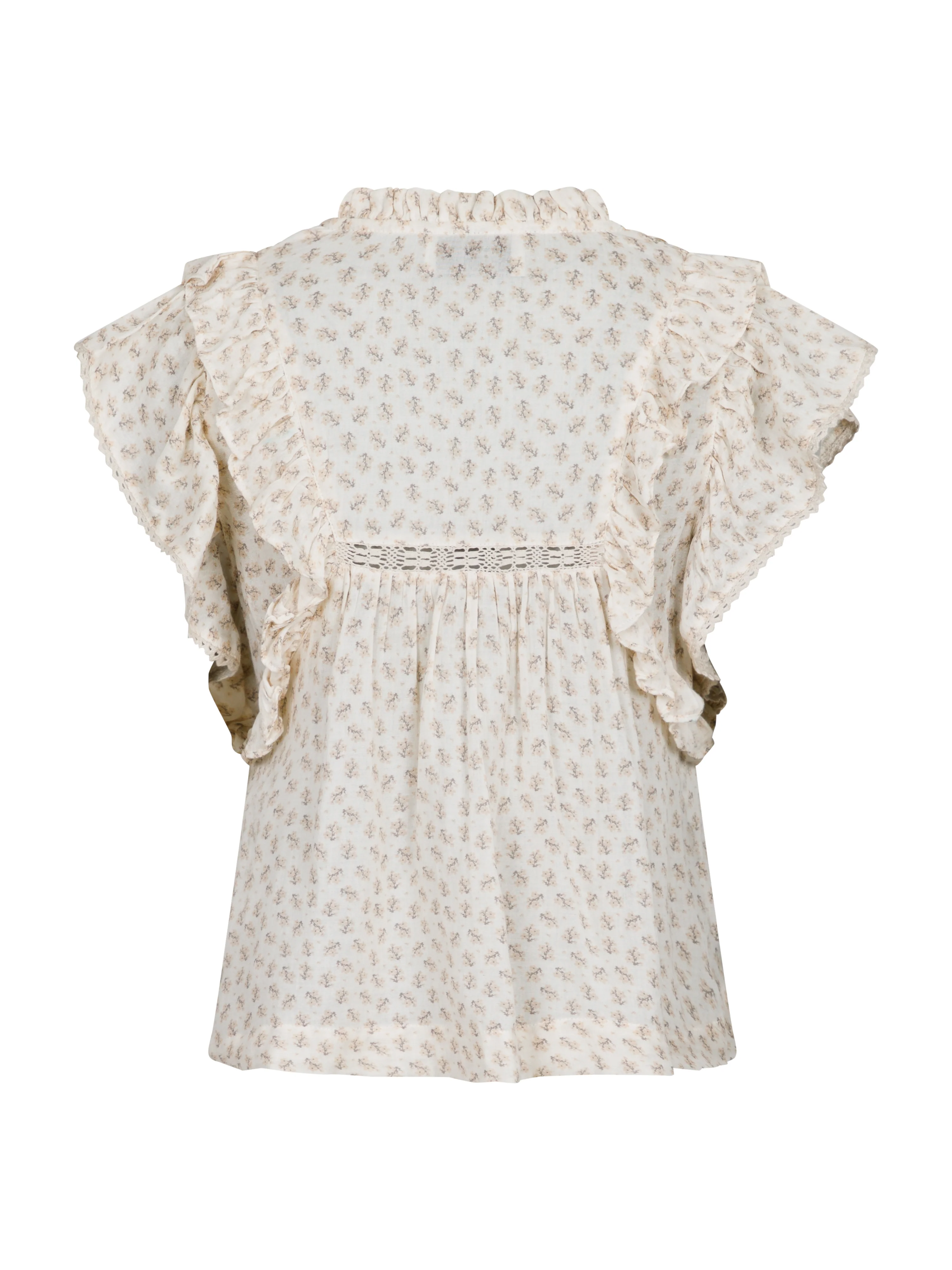 Neo Noir  Jayla Basic Blossom top - creme