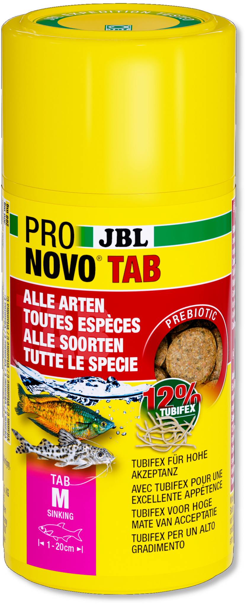 JBL Pronovo Tab M 100ml | Zinkende voedertabletten