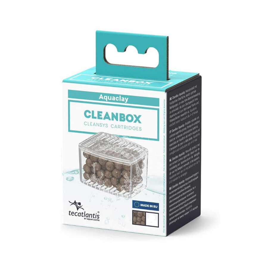Filtro de cartucho Aquatlantys Cleanbox Aquaclay para aquário