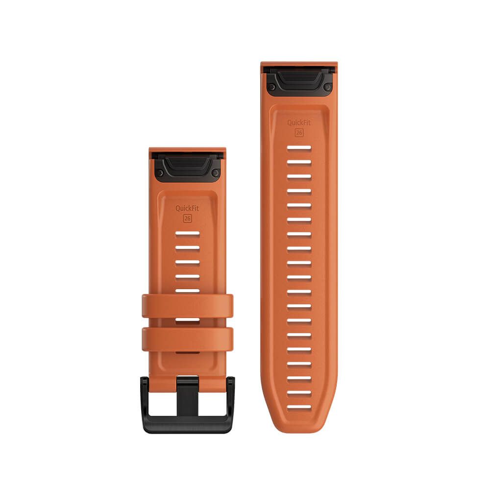 Klokkereim 26mm Oransje