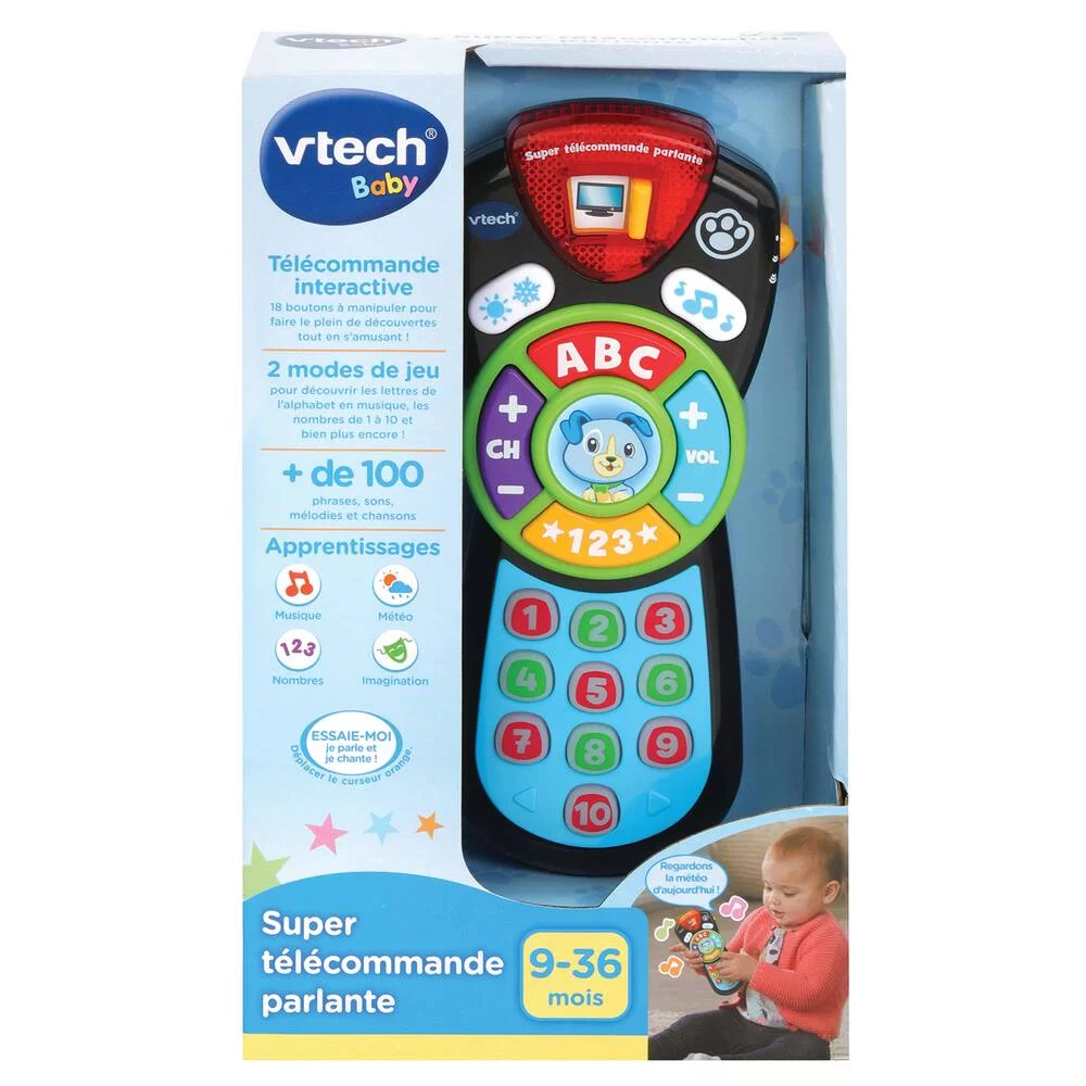VTECH BABY - SUPER TELECOMMANDE PARLANTE