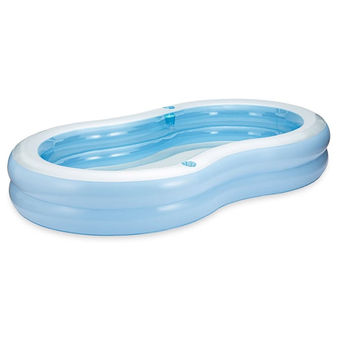 Pool - Family Lagoon - blau/weiß