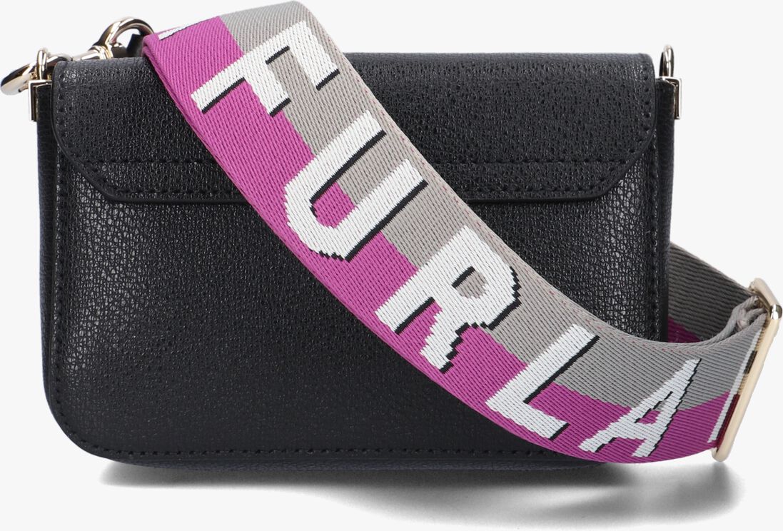 FURLA zwarte furla schoudertas metropolis mini c.body webbing