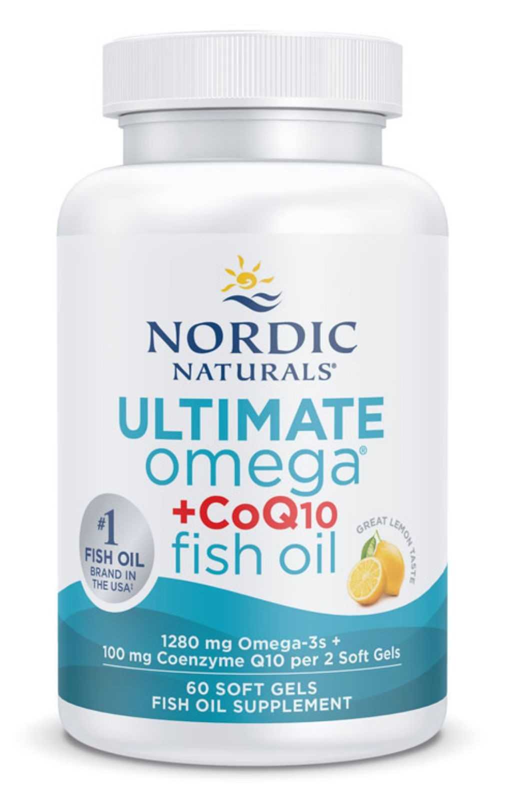 Nordic Naturals Ultimate Omega CoQ10 60 Cápsulas Blandas
