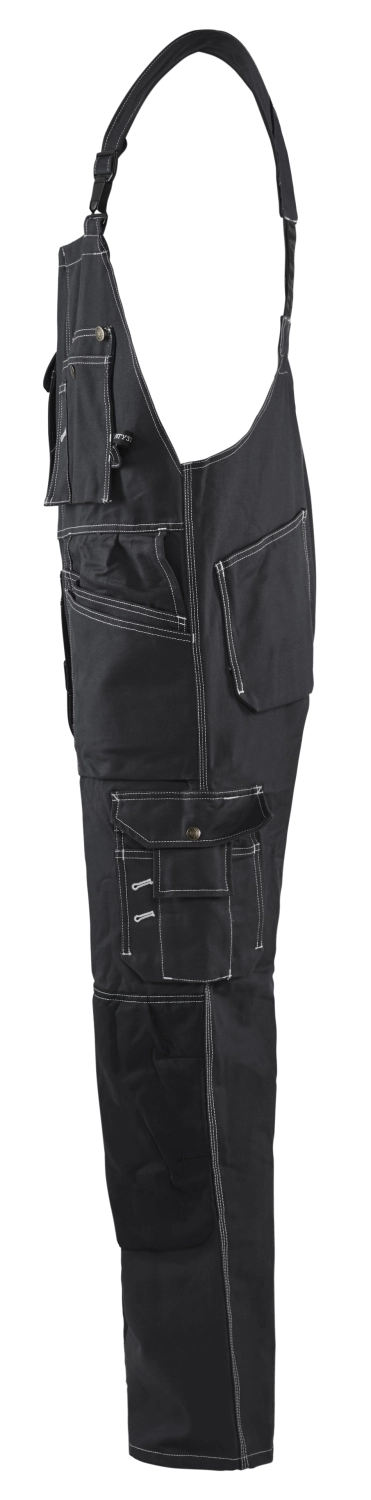 Blåkläder 2600 Bretelbroek - zwart - maat 48 (M)
