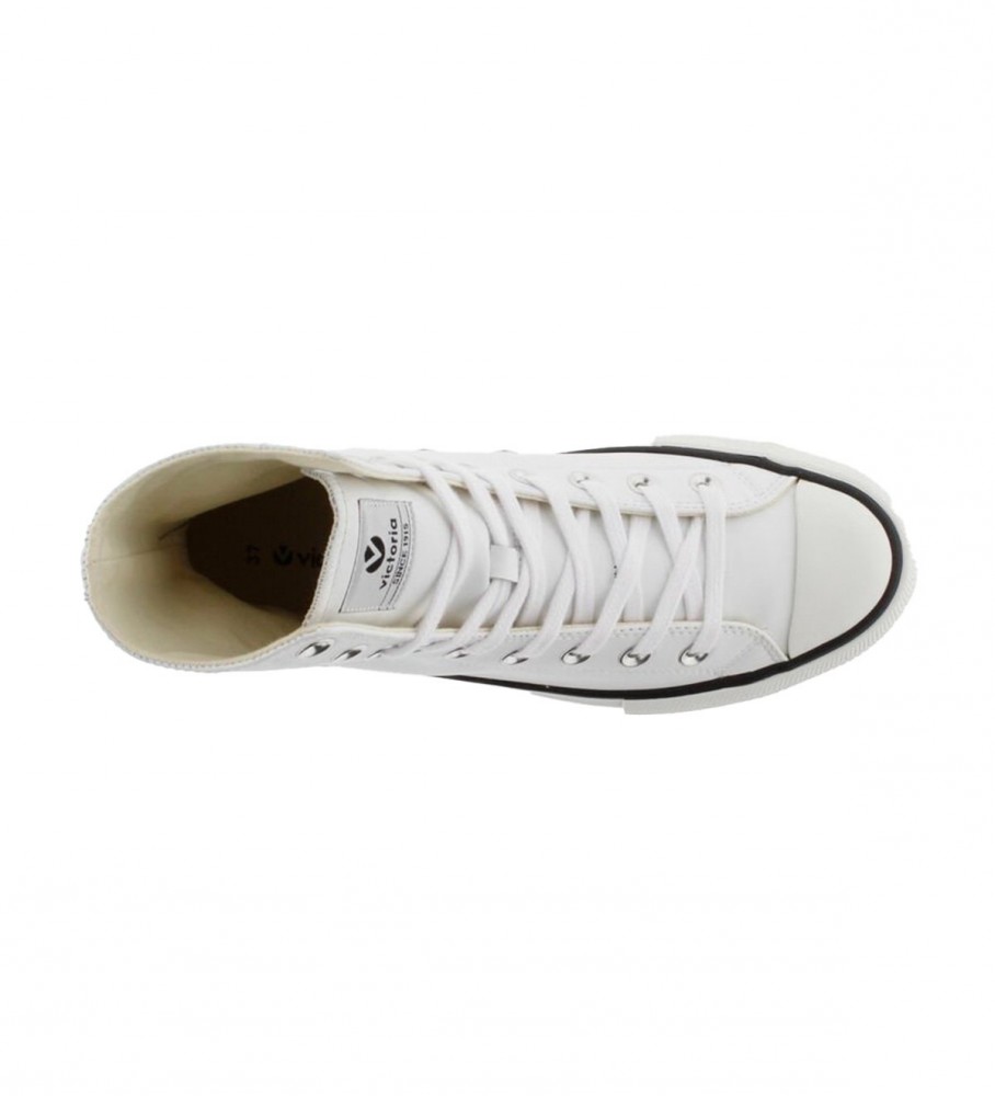 Tênis Victoria Double High Top Branco