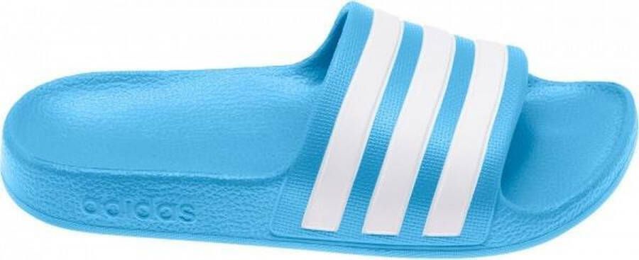 Adidas Perfor ce Adilette Aqua badslippers blauw wit Rubber 31