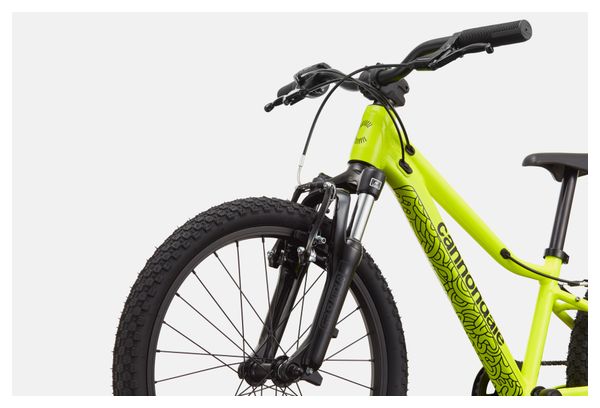 VTT Enfant Cannondale Kids Trail 20'' MicroShift 7V Jaune