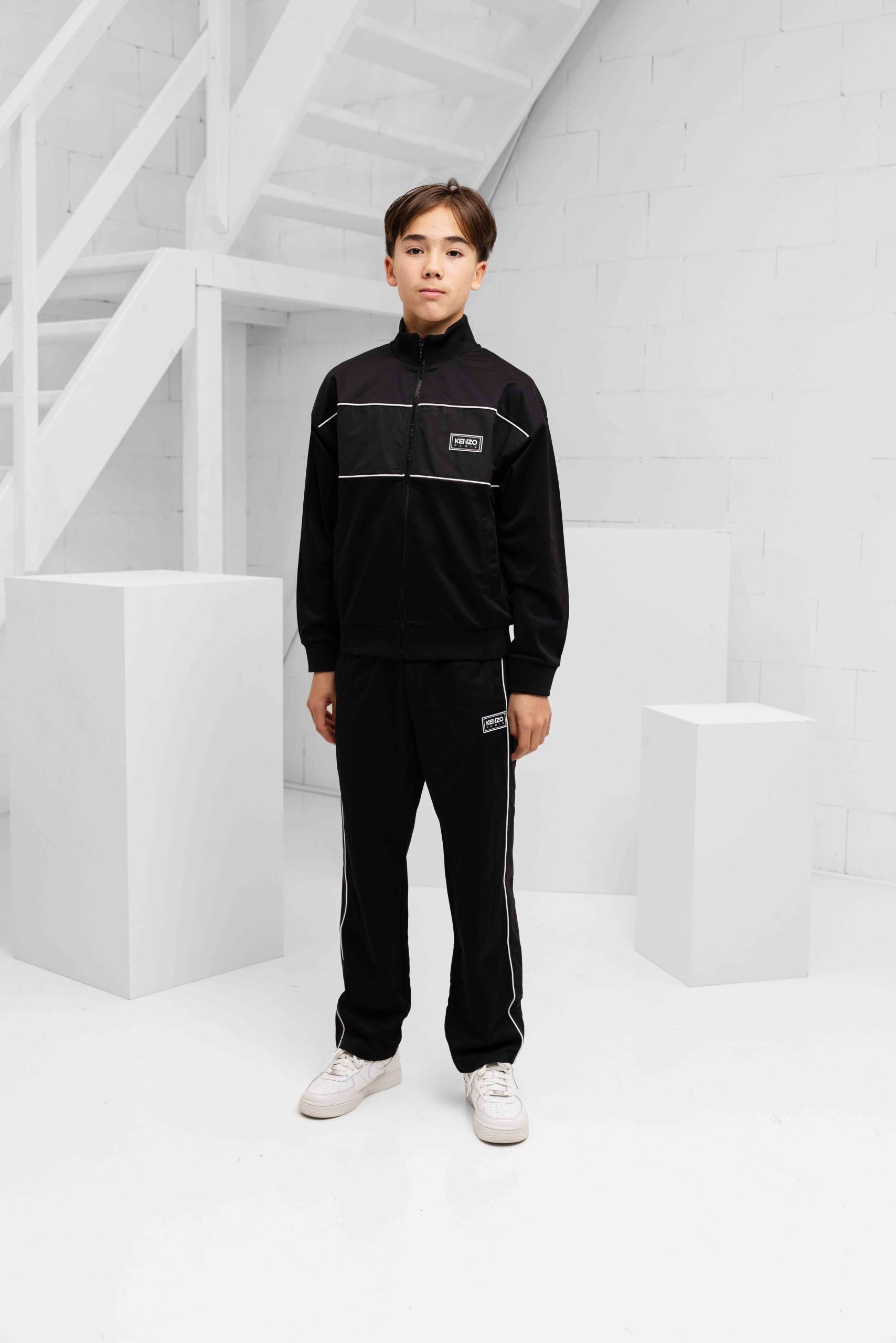 Kenzo Trainingspak Kids Zwart