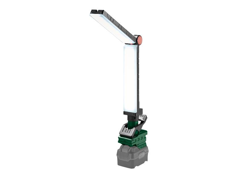 Accu-LED-klemlamp 20 V zonder accu en lader