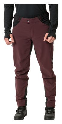 Pantalon Vélo Softshell Homme Vaude Qimsa II Violet