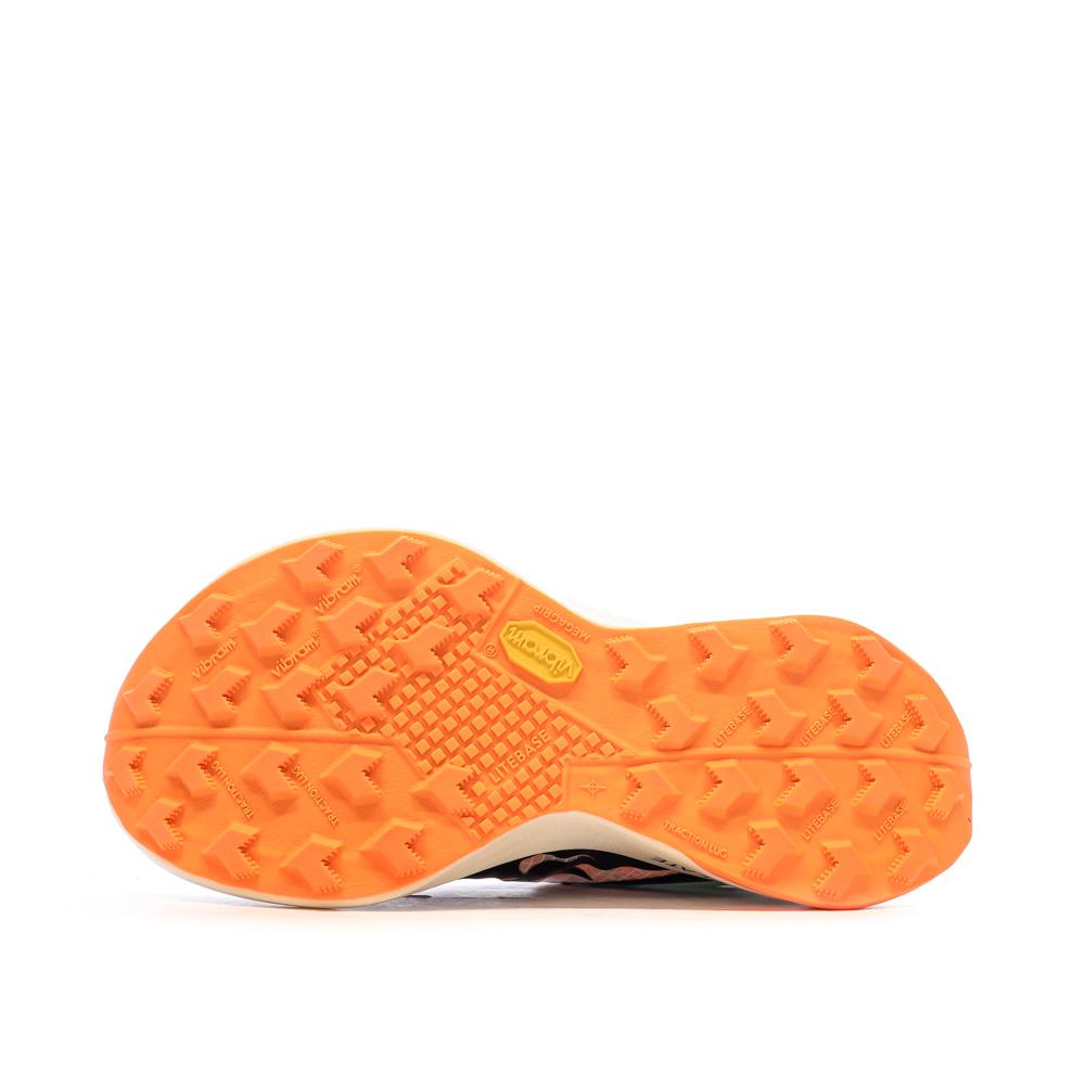 Nike Chaussures de trail Blanches/Noires/Oranges Femme Nike Zoomx Ultrafly